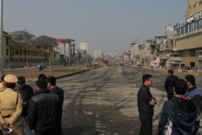 Con đường đắt nhất Hà Nội được thông xe